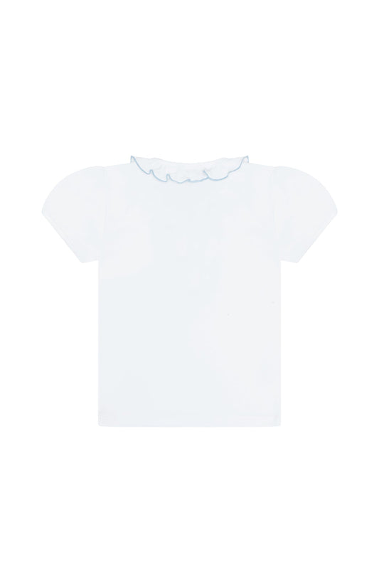 Ruffle Short Sleeve Tee