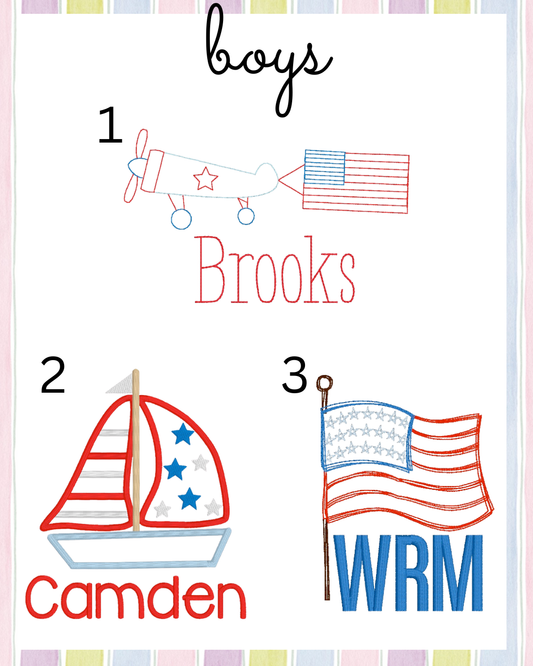 Boys Patriotic Short Sleeve Shirt