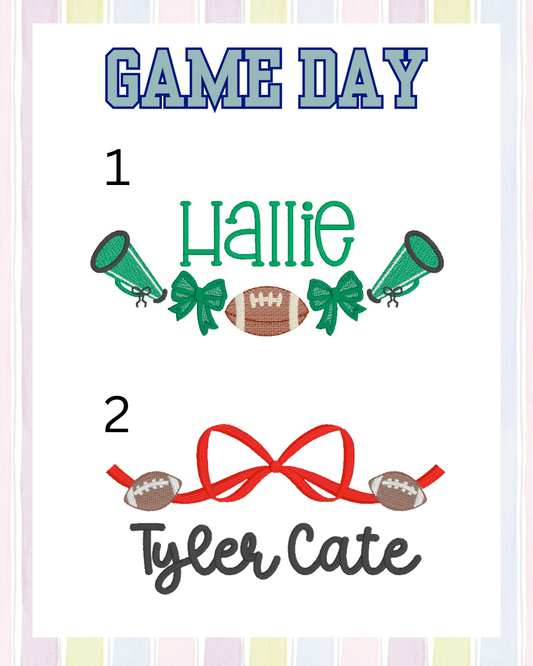 Girls Game Day Short Sleeve Shirt