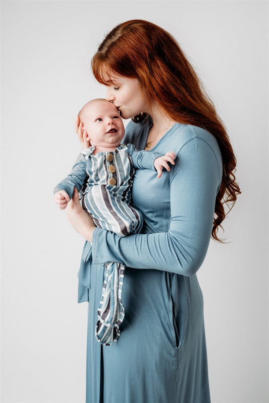 Hendrix | Knot Gown & Hat Set