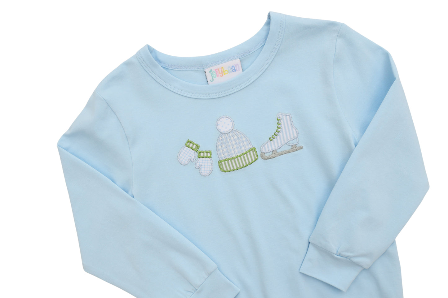 Around The Rink Jogger Set- Light Blue