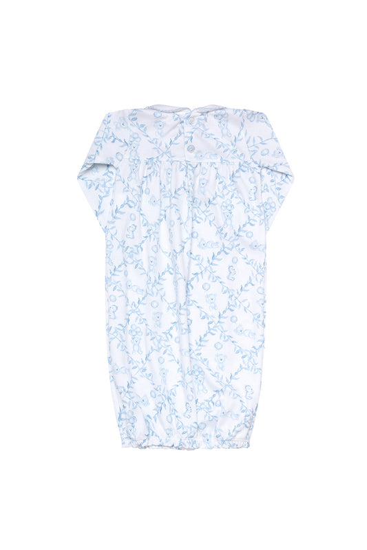 Blue Bears Trellace Baby Gown