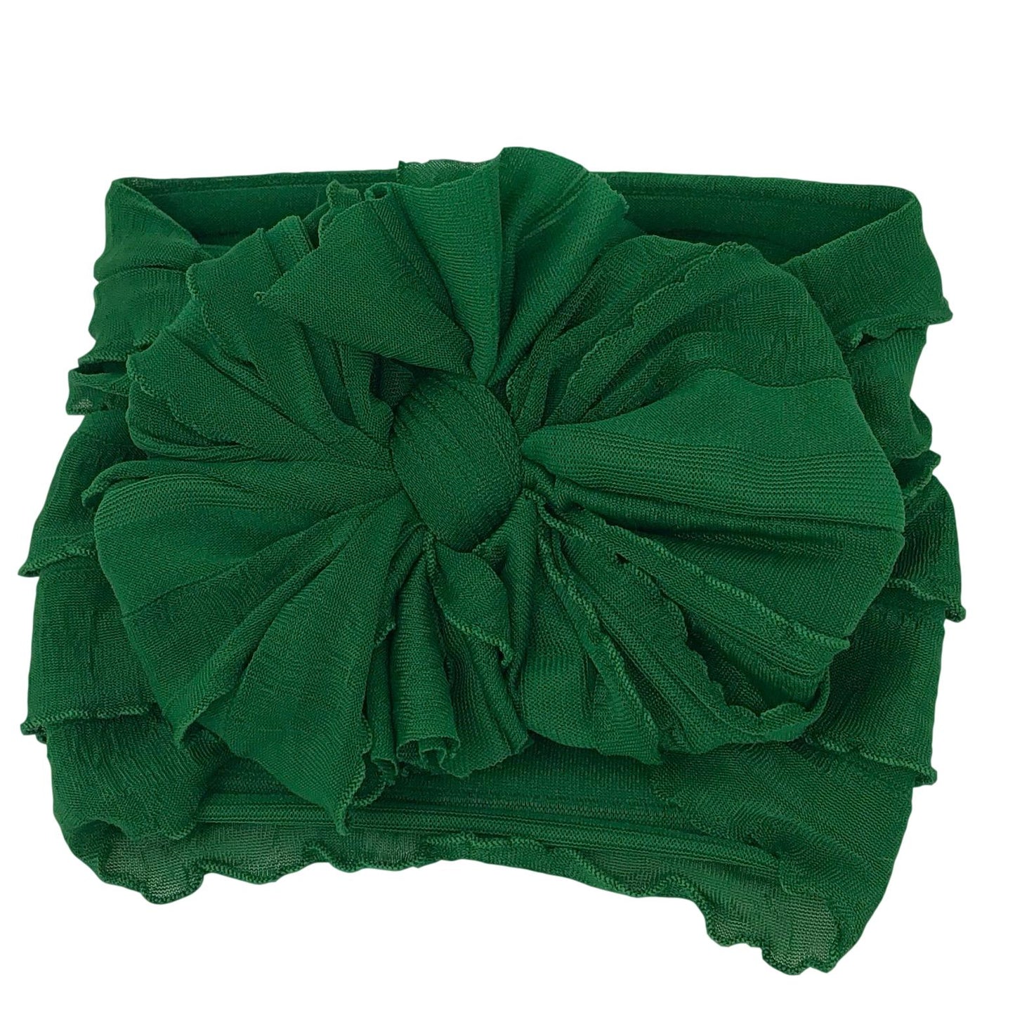 Ruffled Headband | Green
