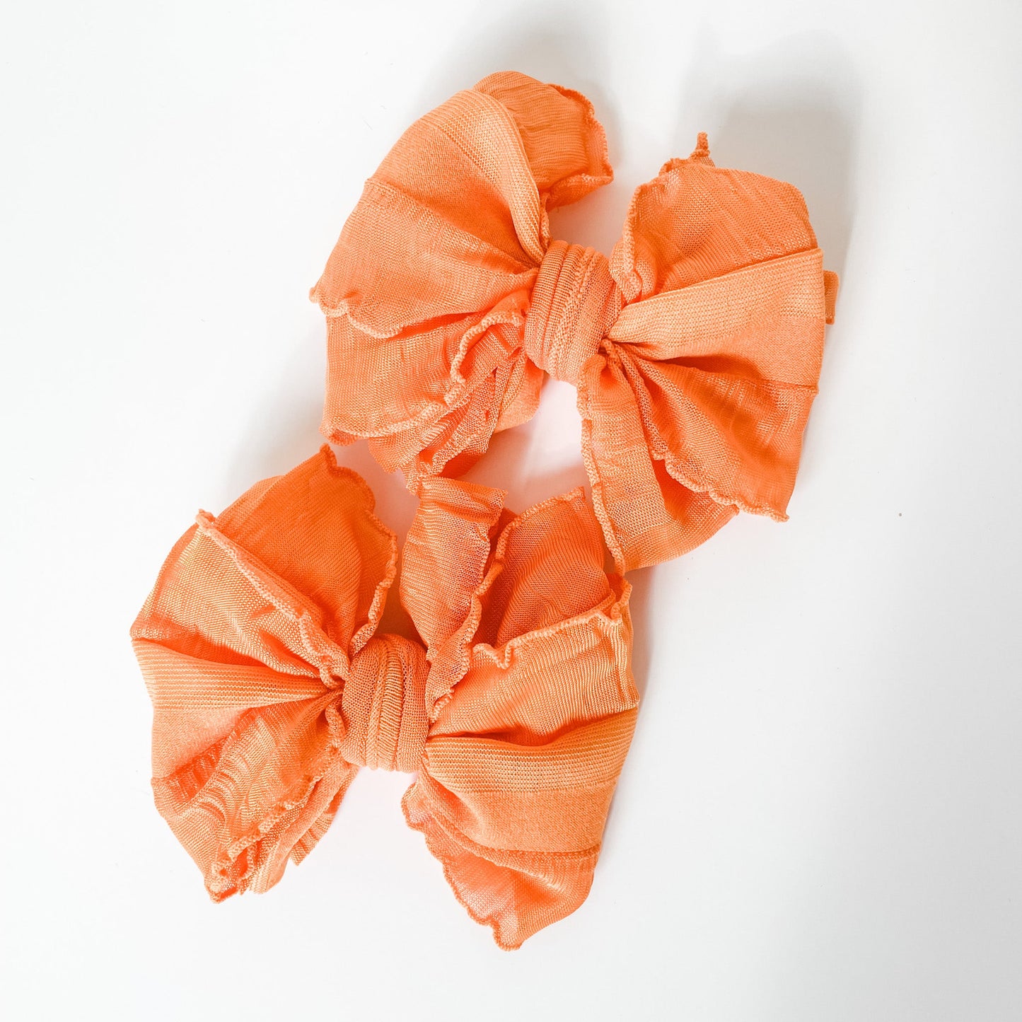 Ruffle Clip | Dreamsicle
