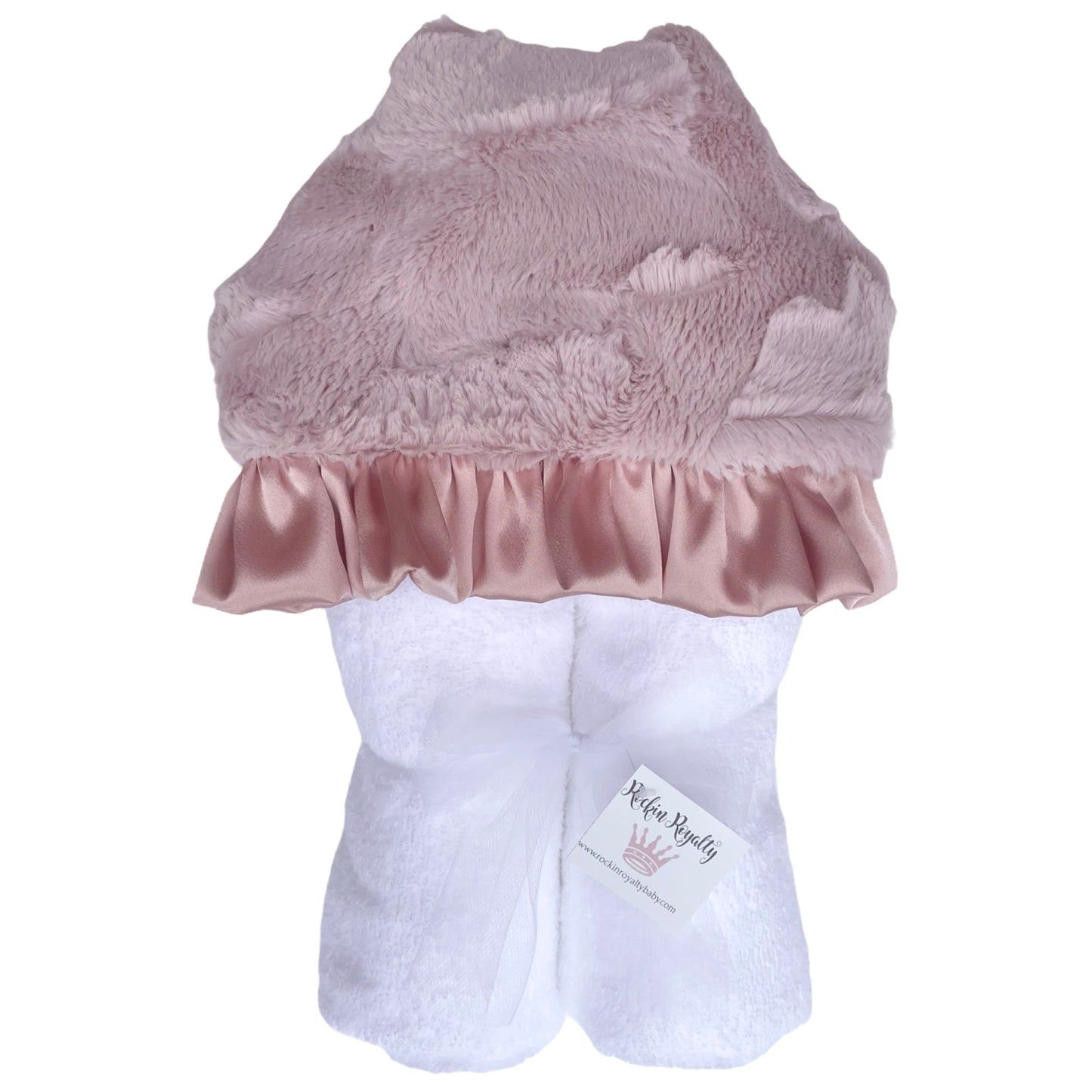 Dusty Pink | Plush Hooded Towel