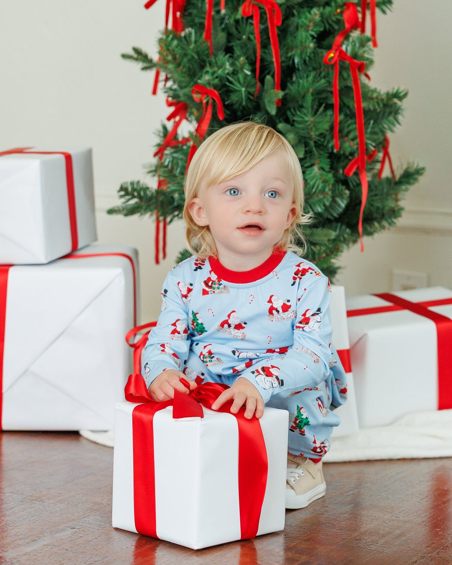 Here Comes Santa Claus Patrick Romper