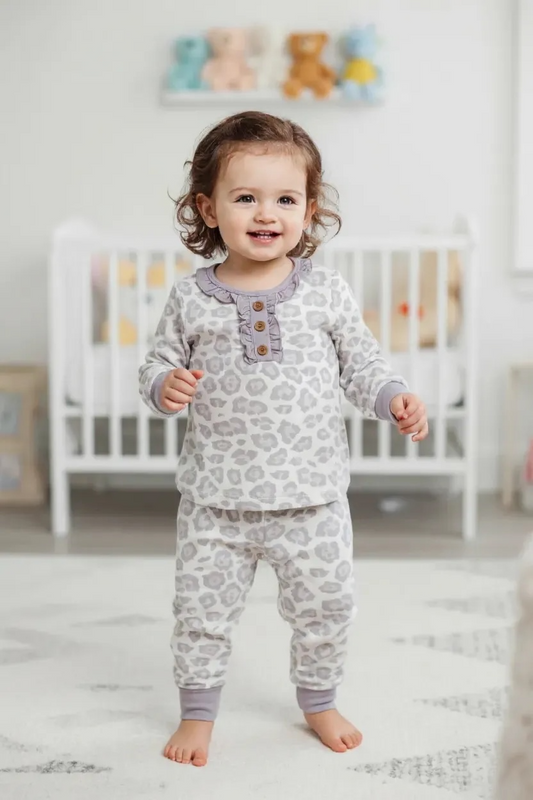 Natural Leopard | 2pc. Toddler Set