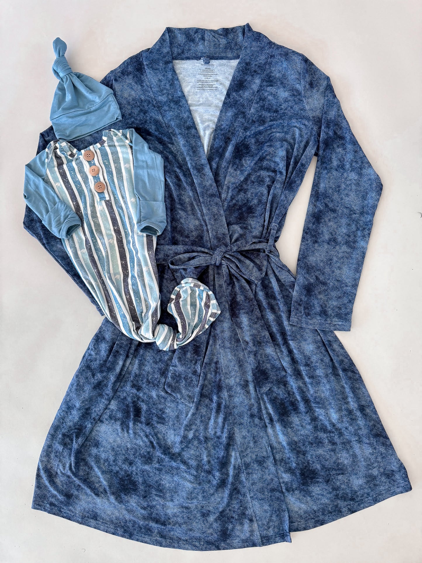 Hendrix | Knot Gown & Hat Set