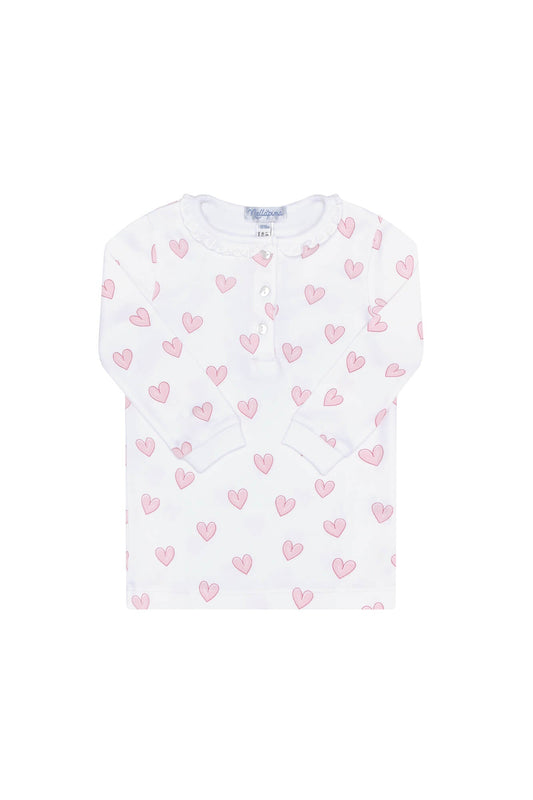 Pink Heart Print Pajama