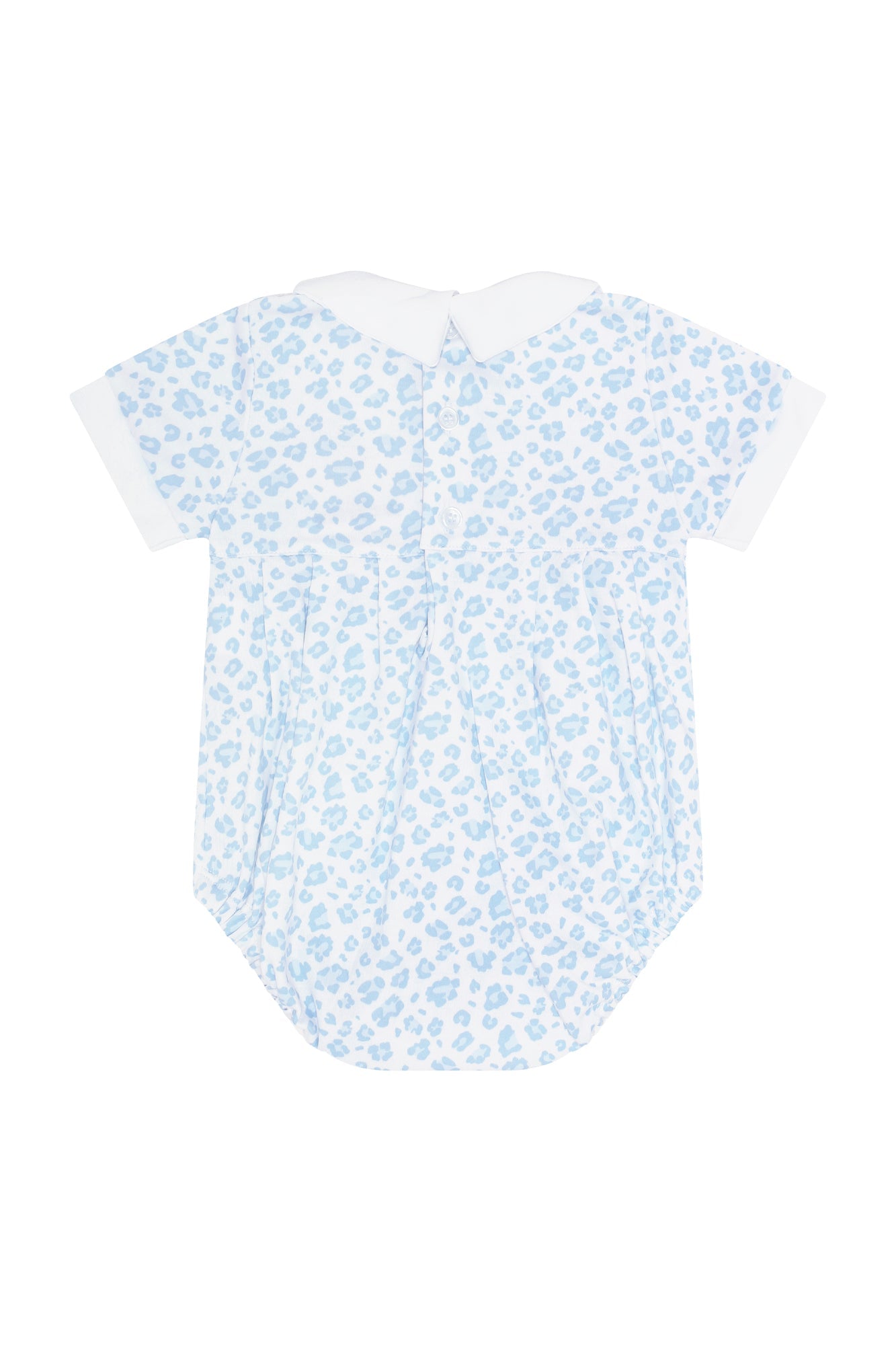 Blue Cheetah Print Bubble