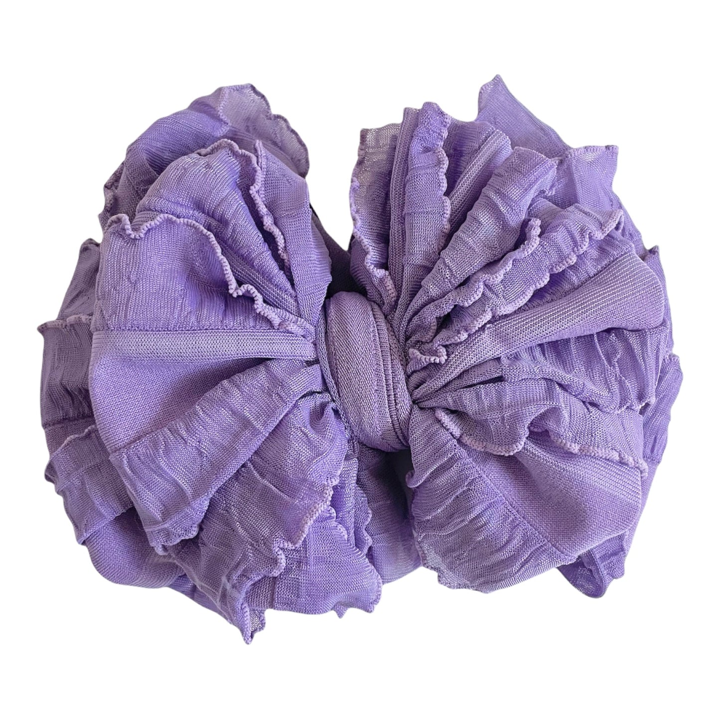 Ruffled Headband | Orchid