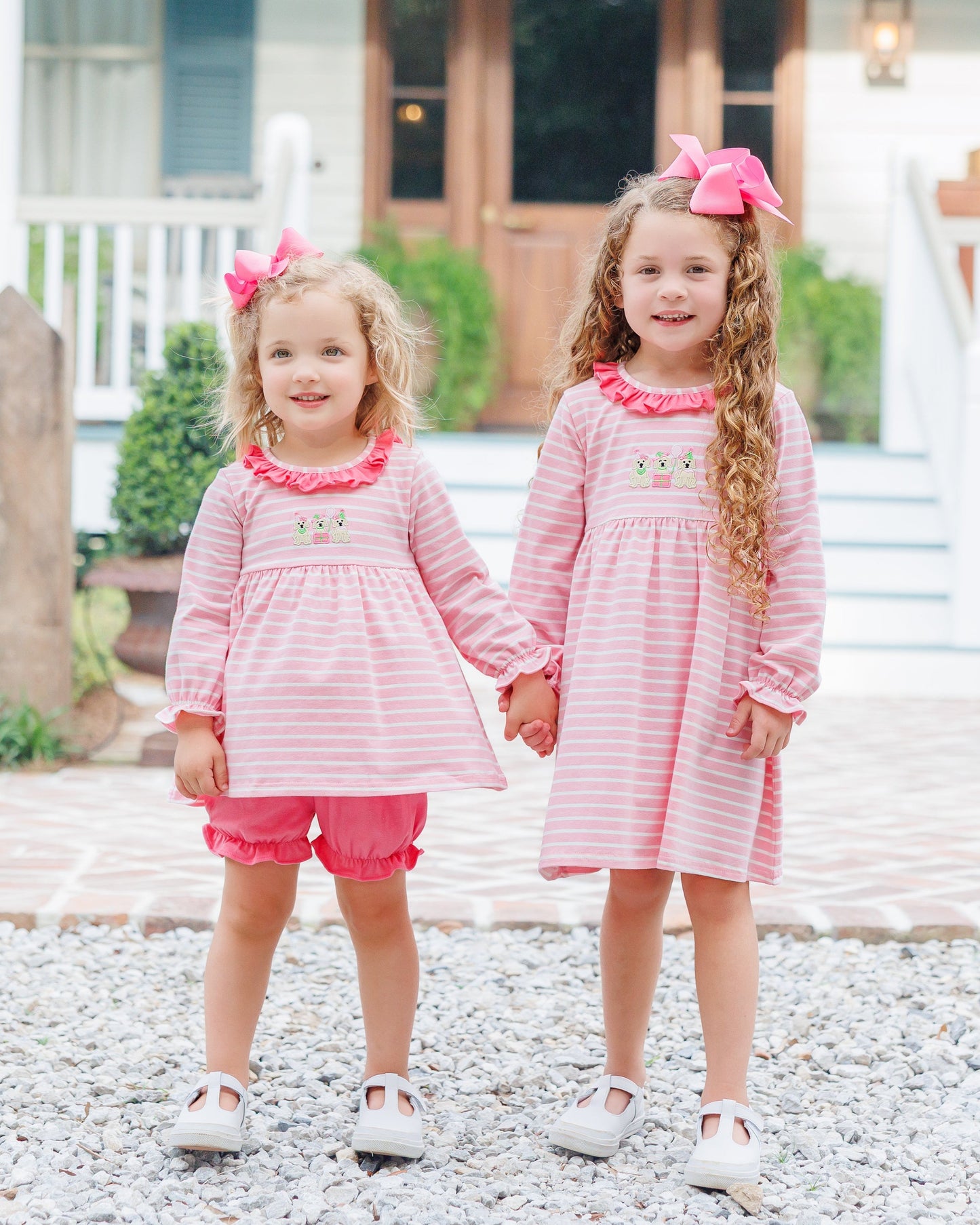 Puppy Party Ruffle Bloomer Set