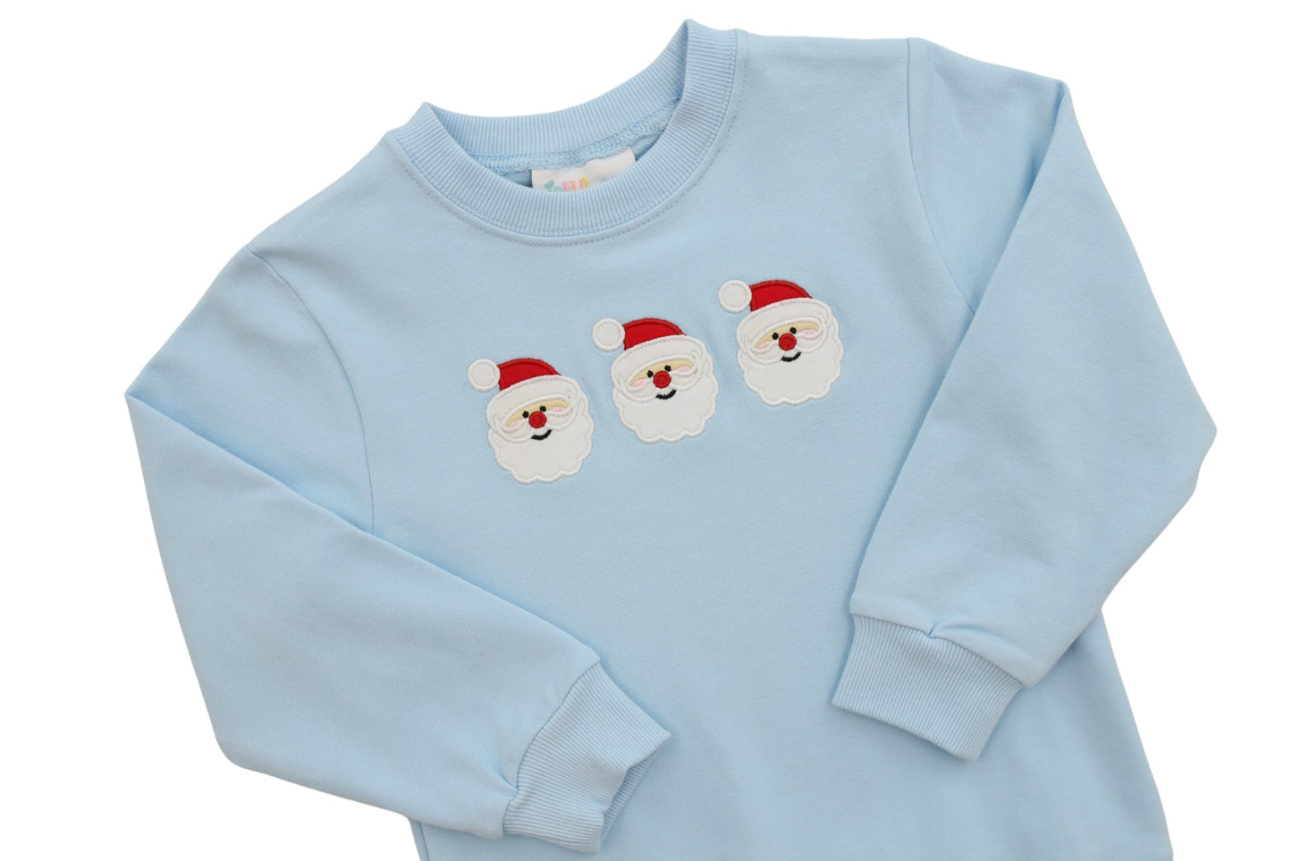 Santa Pullover- Blue