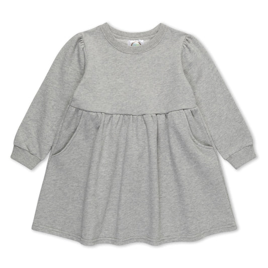 Girls Valentine's Puff Sweatshirt Dress