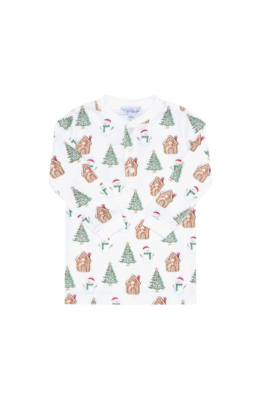 Wonderland Christmas Print Pajama