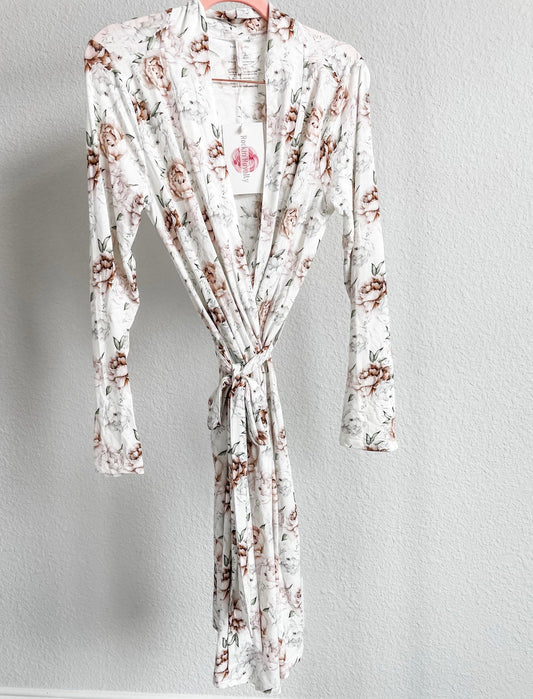 Floral Dreams | Women's Bamboo Robe