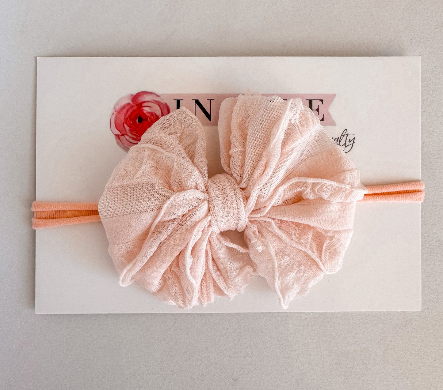 Skinny Mini Ruffled Headband | Peachy Keen