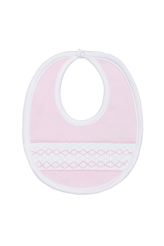 Signature Smocked Girls Bib