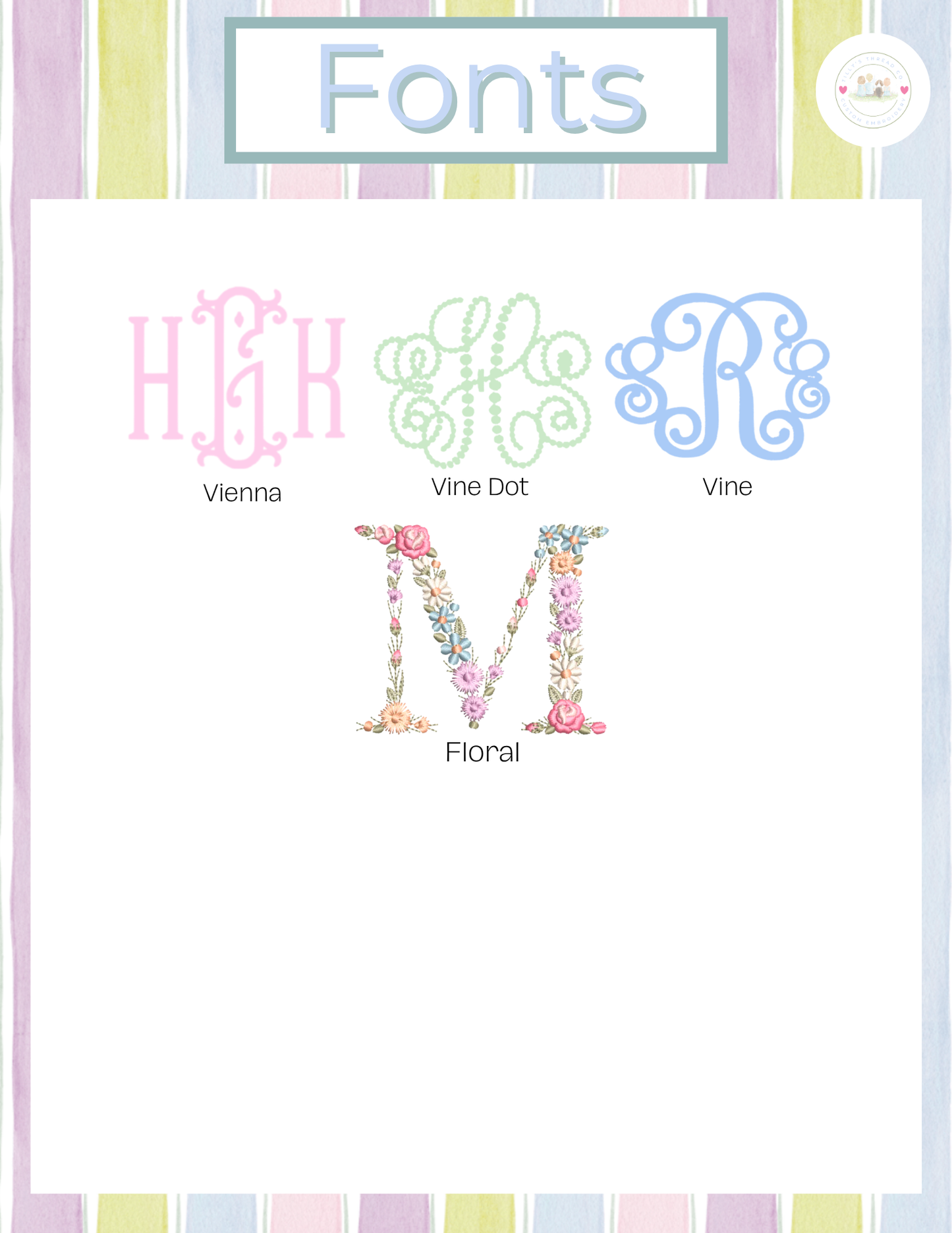 Fonts