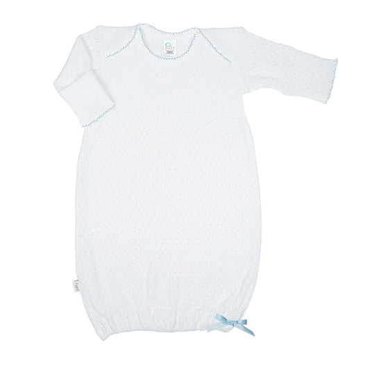 Gown - Blue Trim