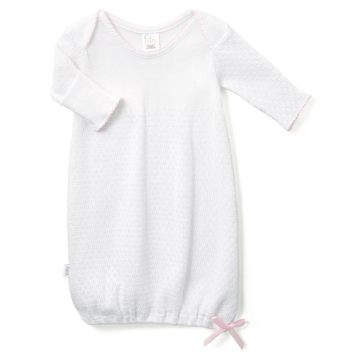 Gown - Pink Trim