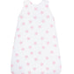 Pink Stars Print Winter Sack
