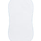 White Bubble Baby Burp Cloth