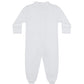 White Bubble Baby Footie