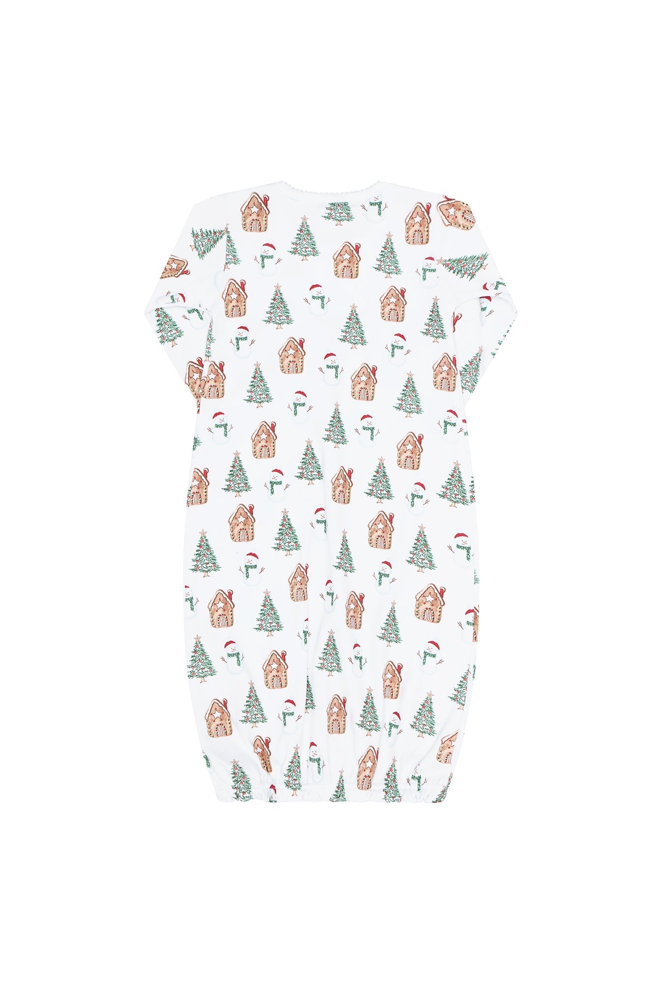 Wonderland Christmas Print Gown