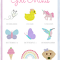 Girls Everyday Minis - Bubbles