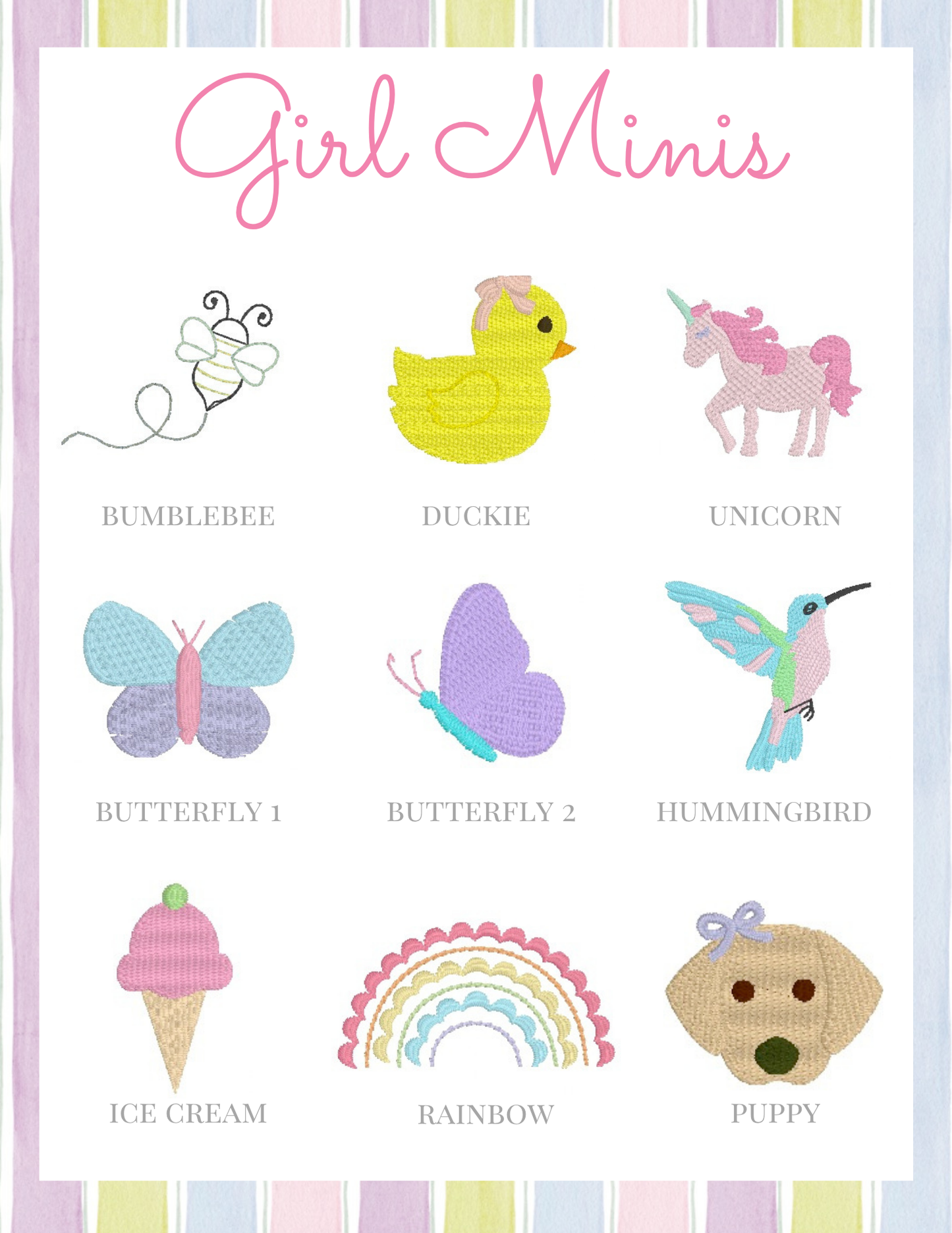 Girls Everyday Minis - Bubbles