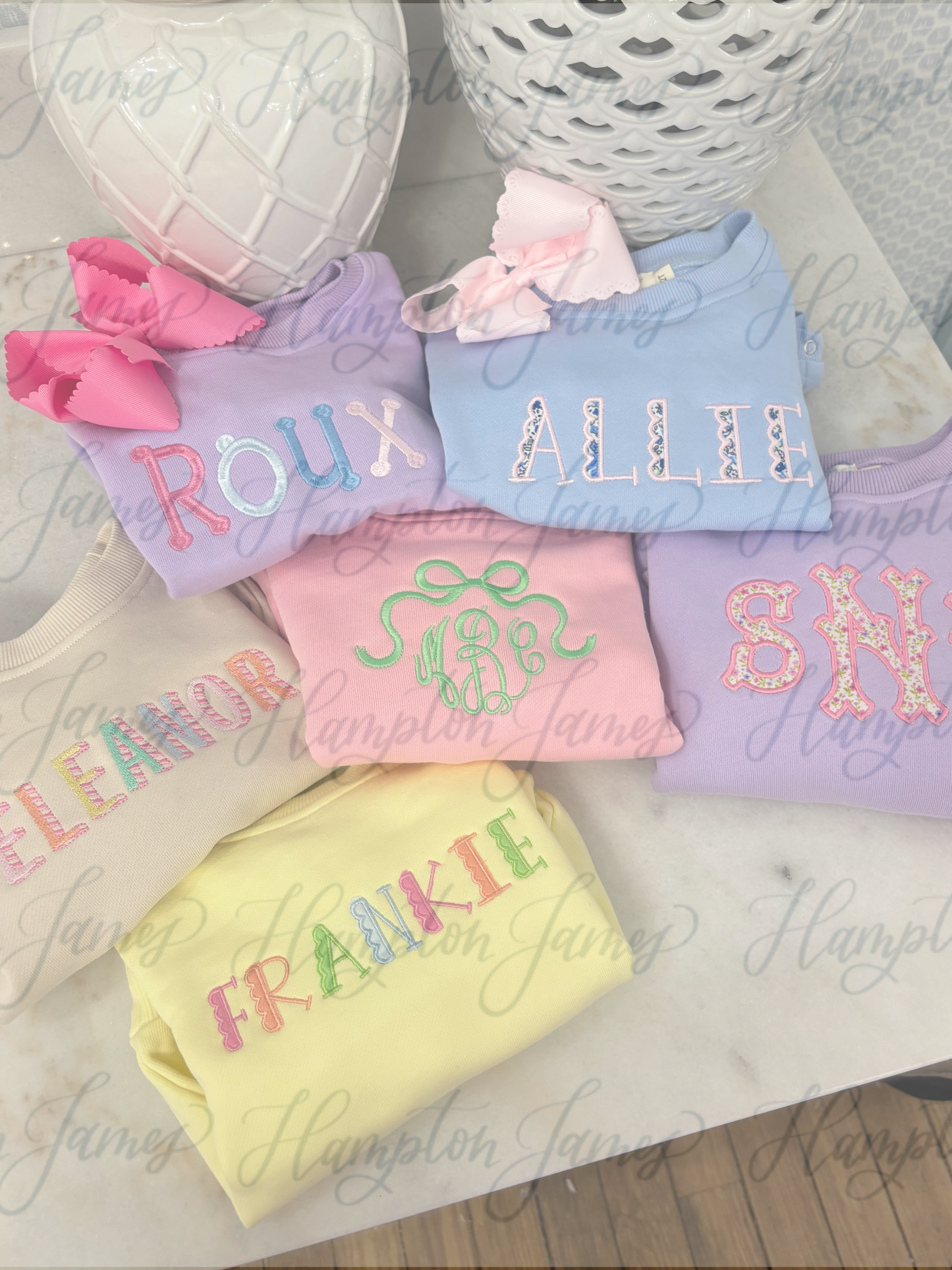 Hampton James Long Sleeve Bubbles