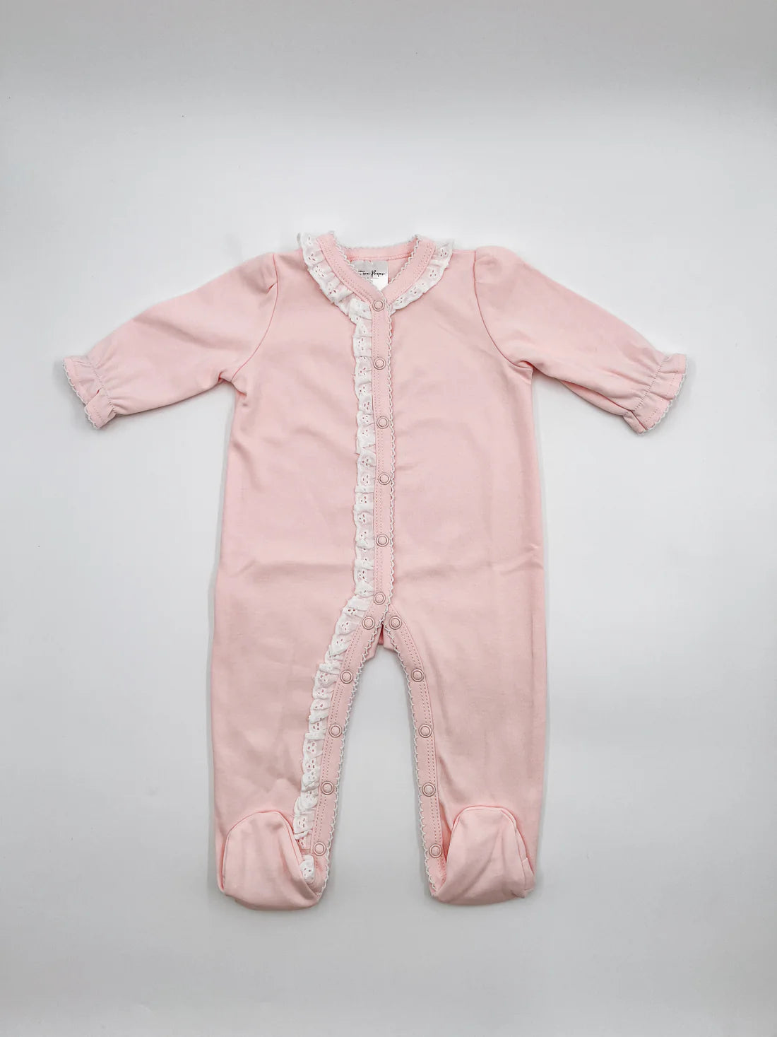 Footie- Lace Trim