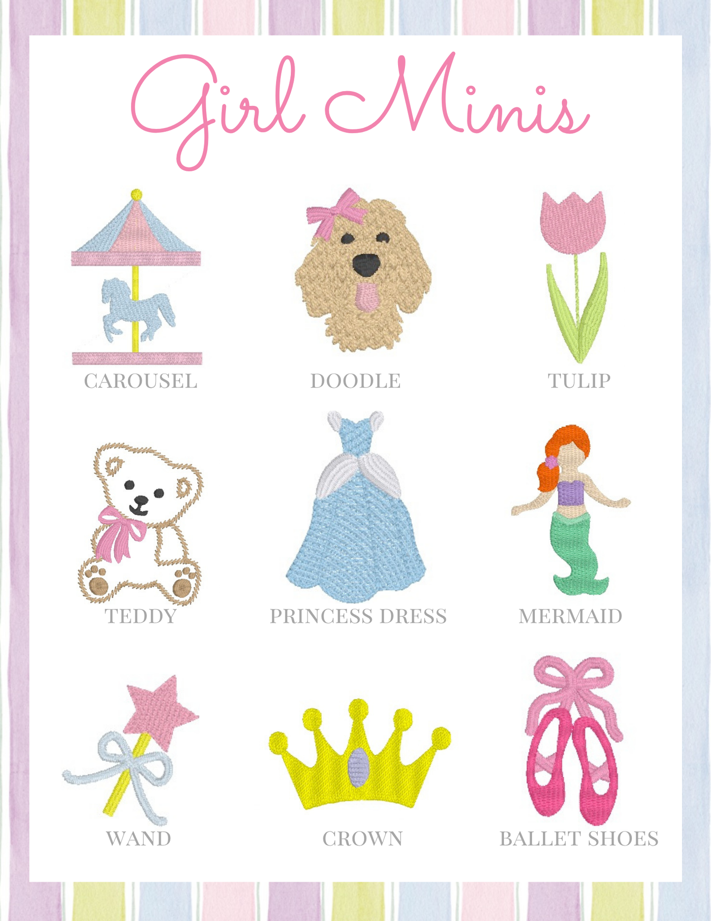 Girls Everyday Minis - Bubbles