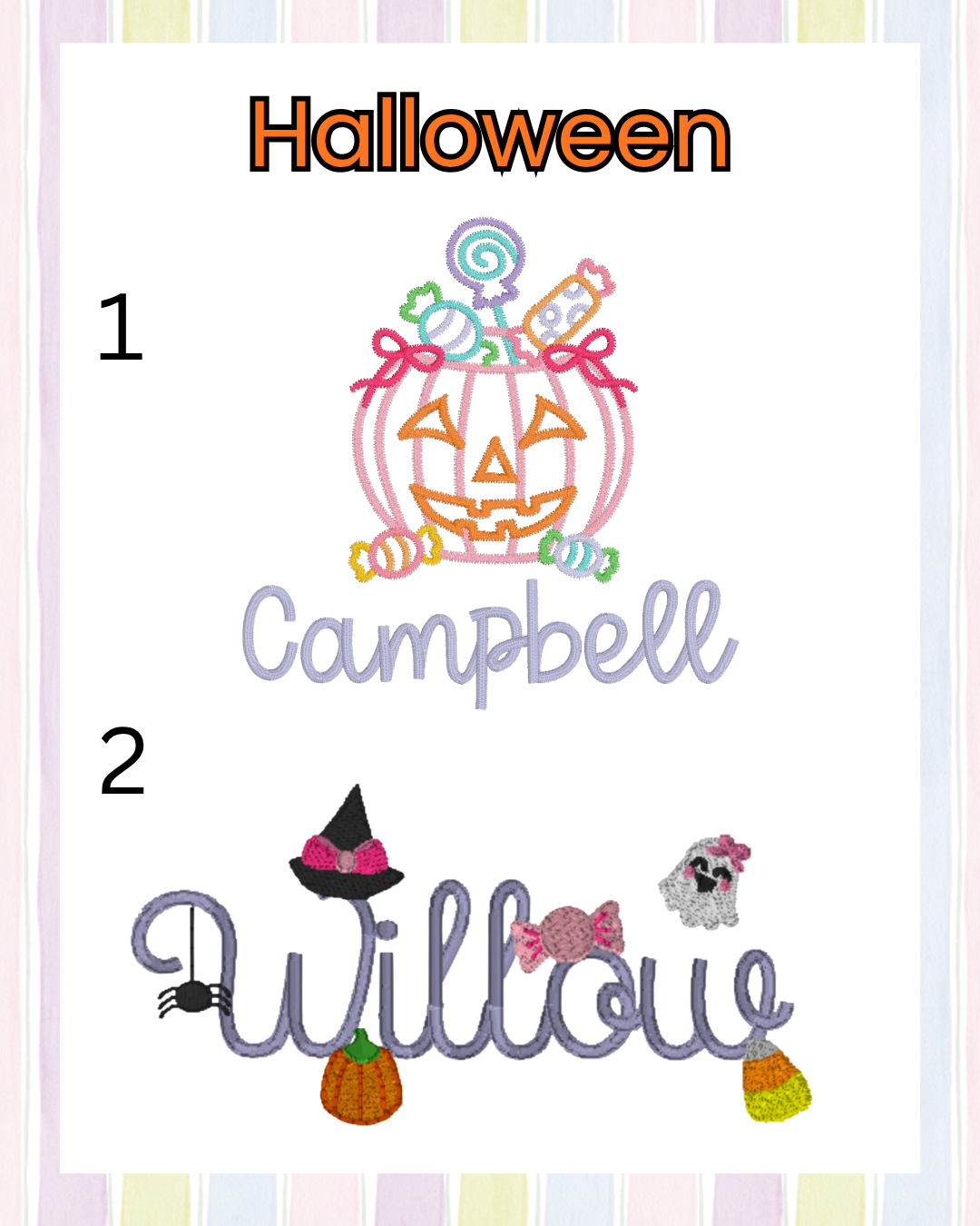 Girls Halloween (Multiple Options)