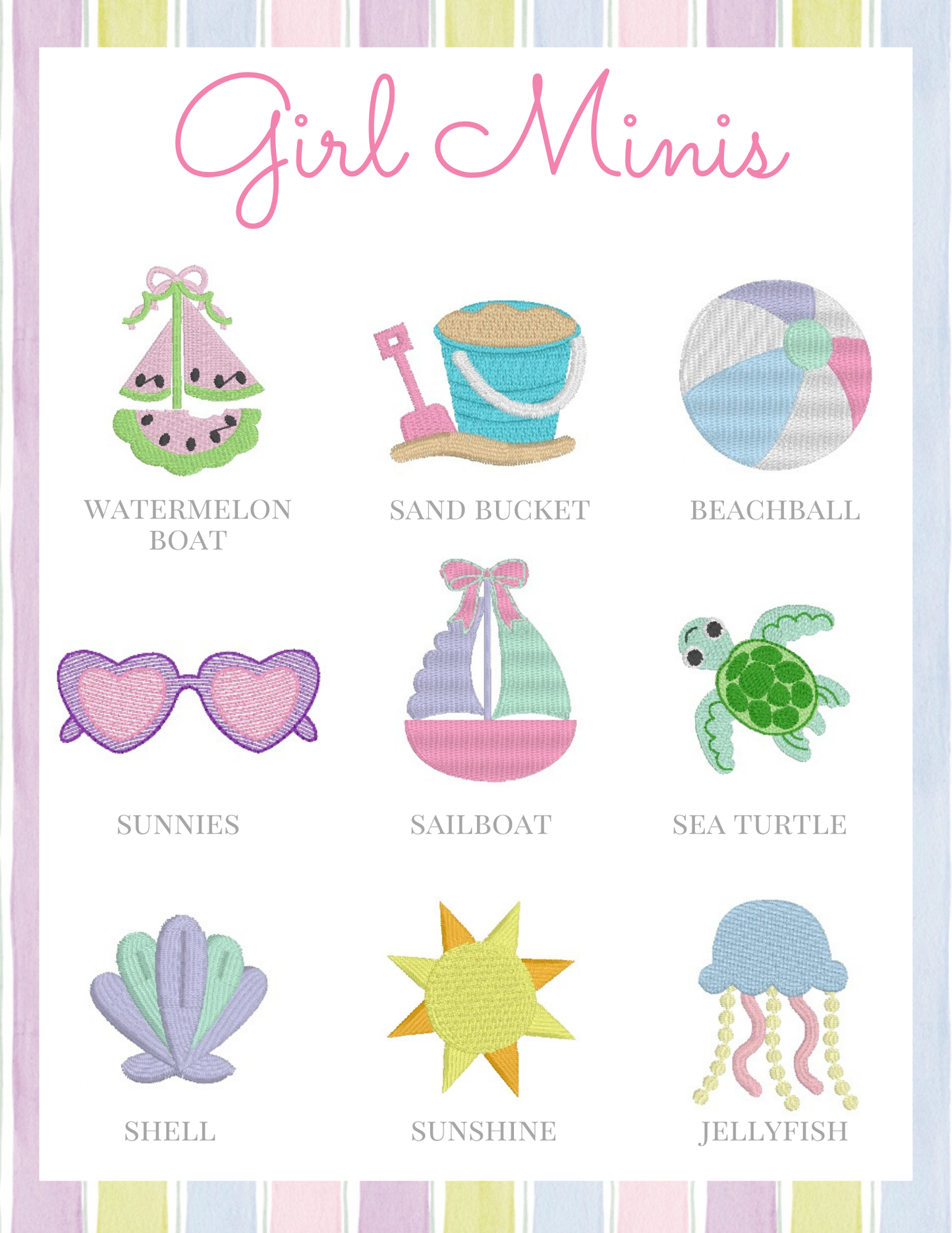 Girls Everyday Minis - Bubbles