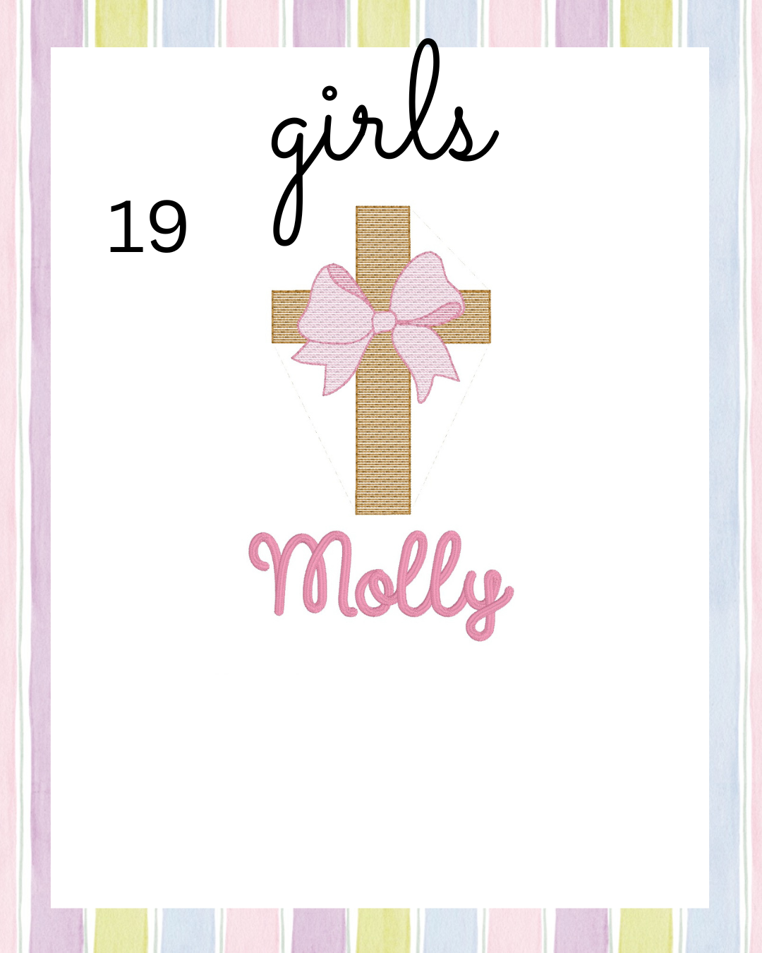 Girls Easter Short Sleeve T-Shirt