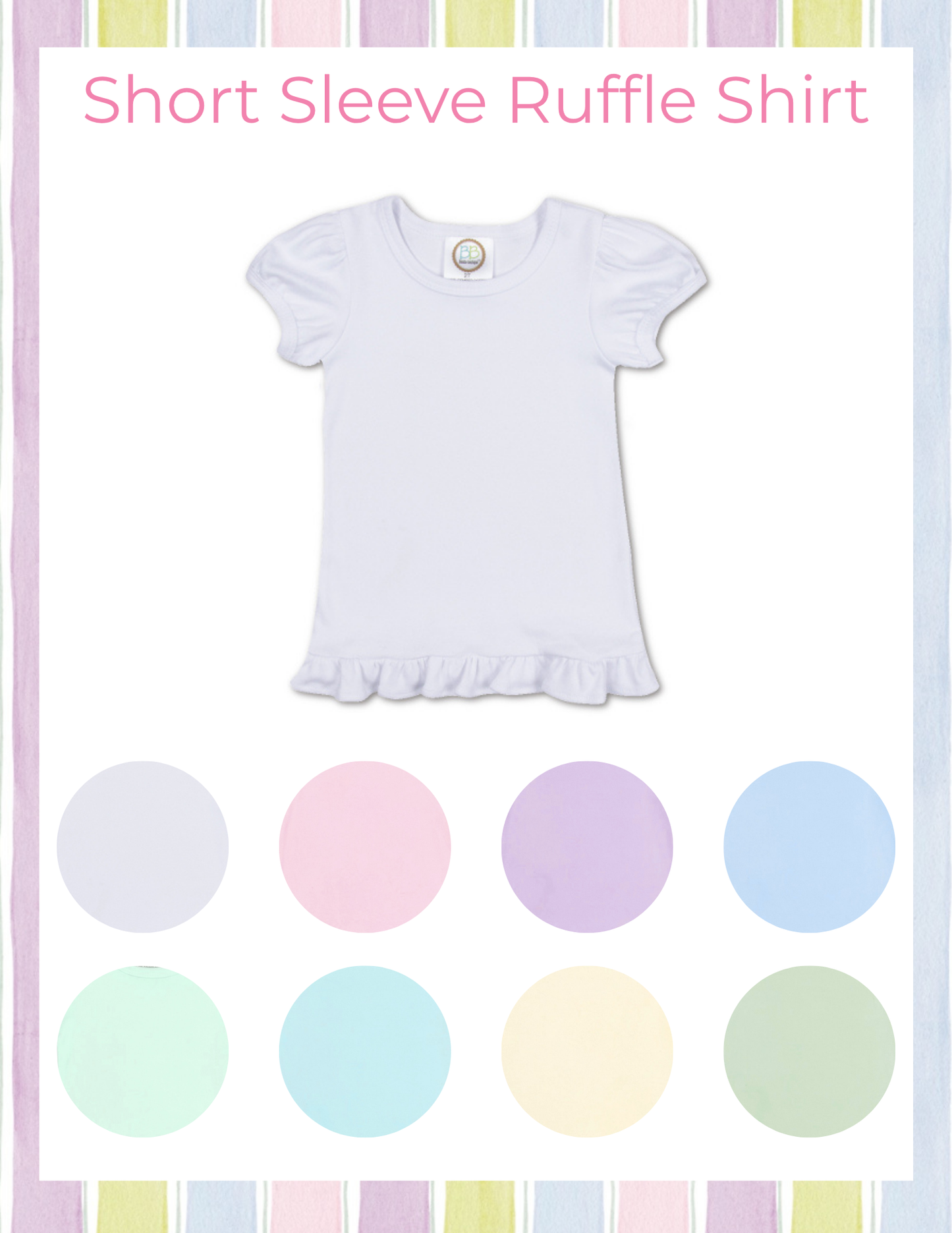 Girls Everyday Minis - Short Sleeve Shirts