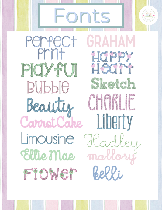 Fonts