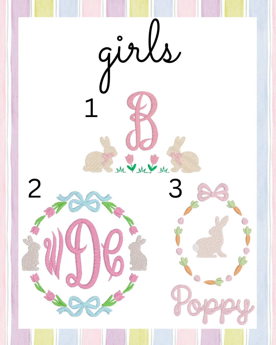 Girls Easter Short Sleeve T-Shirt