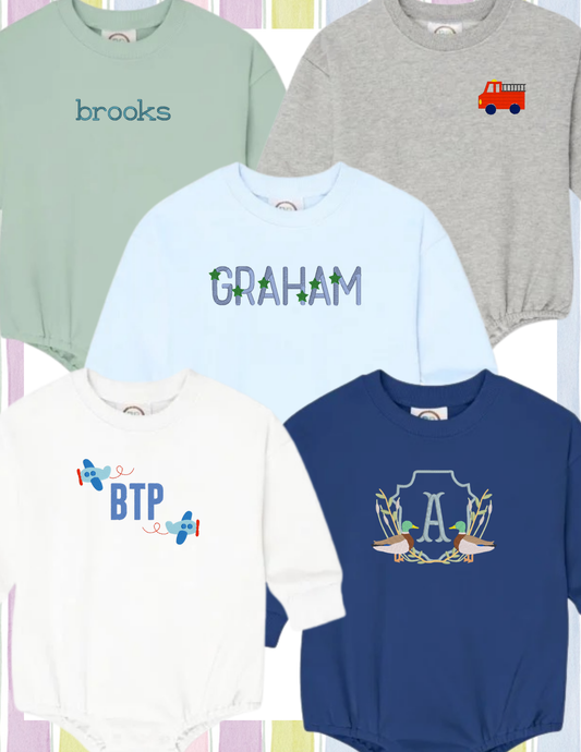 Sweatshirt Bubble - Boy Designs
