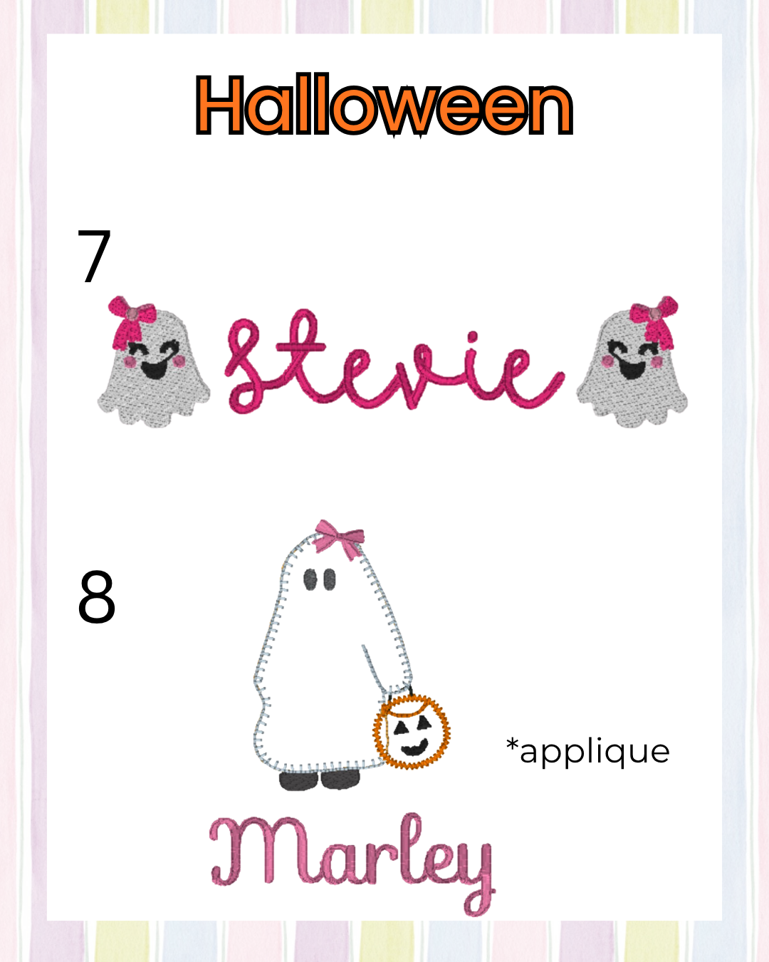 Girls Halloween (Multiple Options)