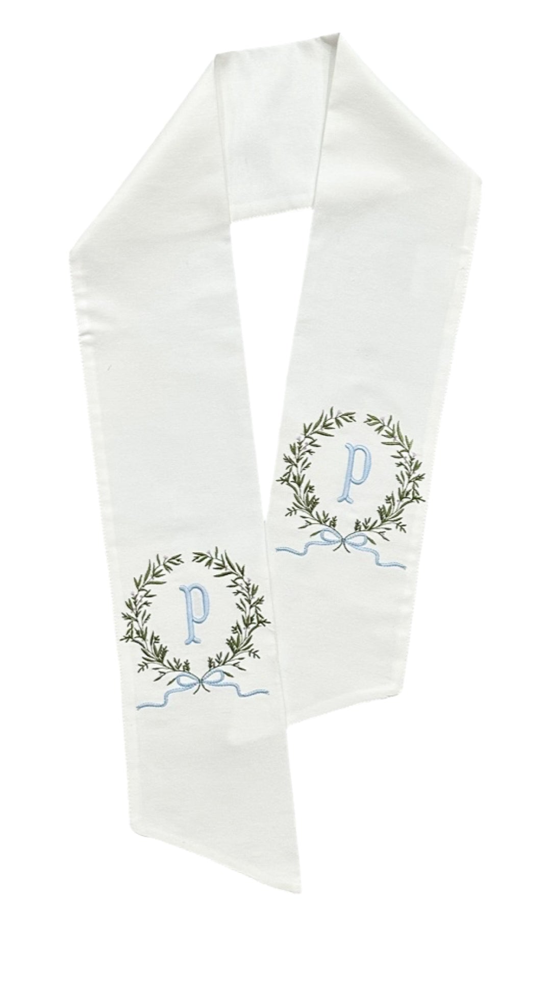 Wreath Sash (Solid)