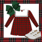 Plaid Girls Christmas Dress- PRE ORDER Mid-Late November