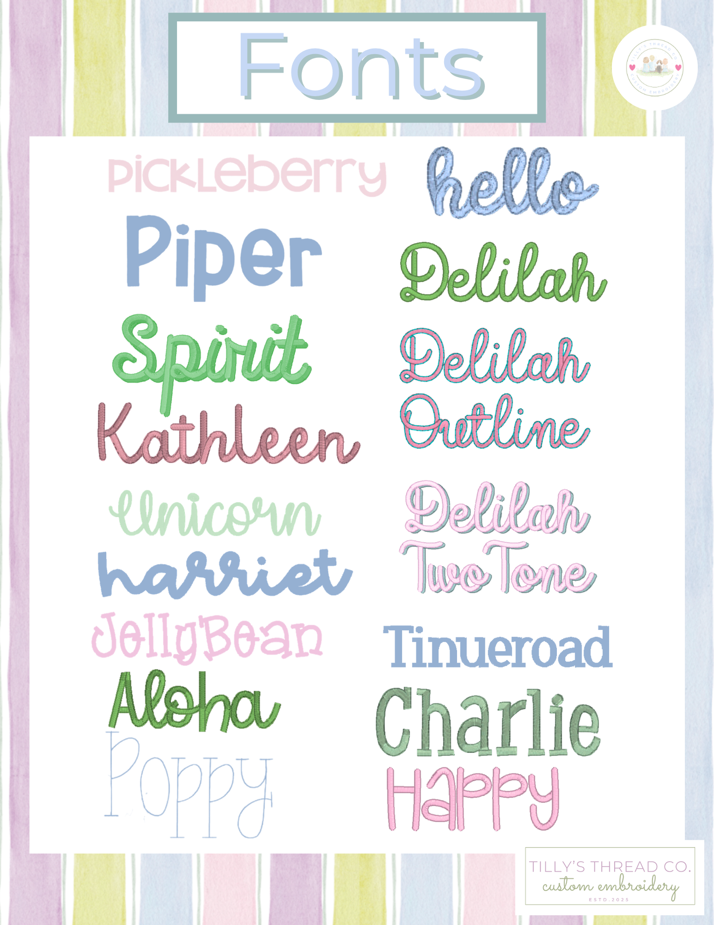 Fonts