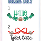 Girls Game Day Peter Pan Collar Bubble