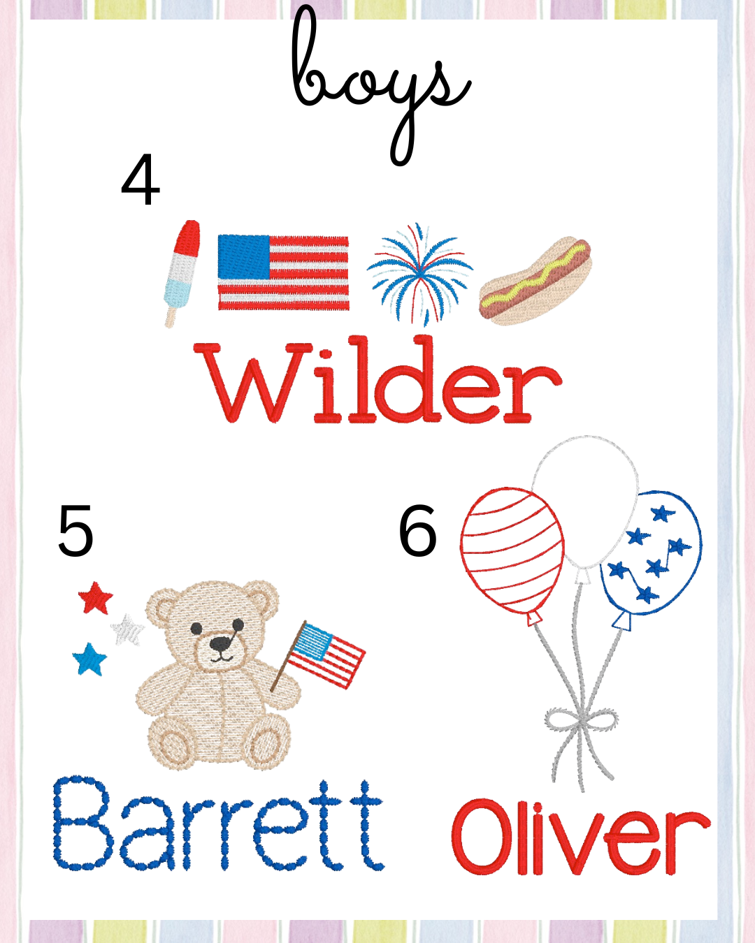 Boys Patriotic Short Sleeve Bubble
