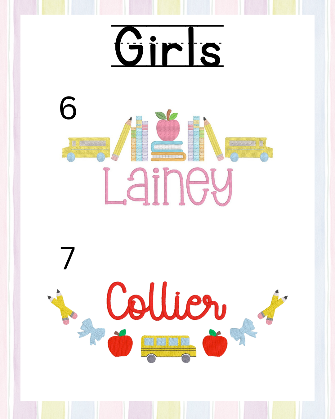 Girls Back to School Peter Pan Collar Bubble