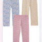 Floral Scalloped Leggings