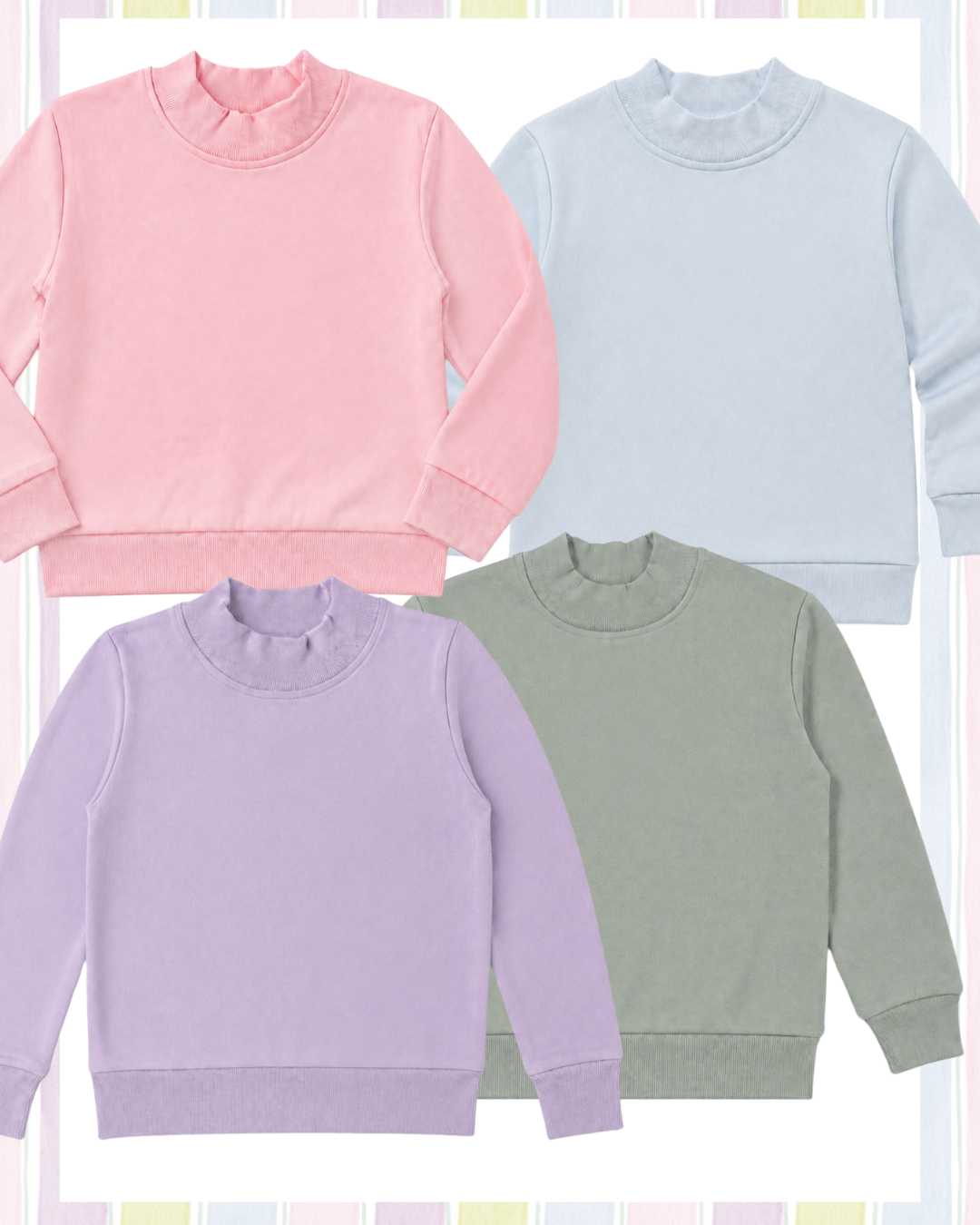 Mockneck Pullover